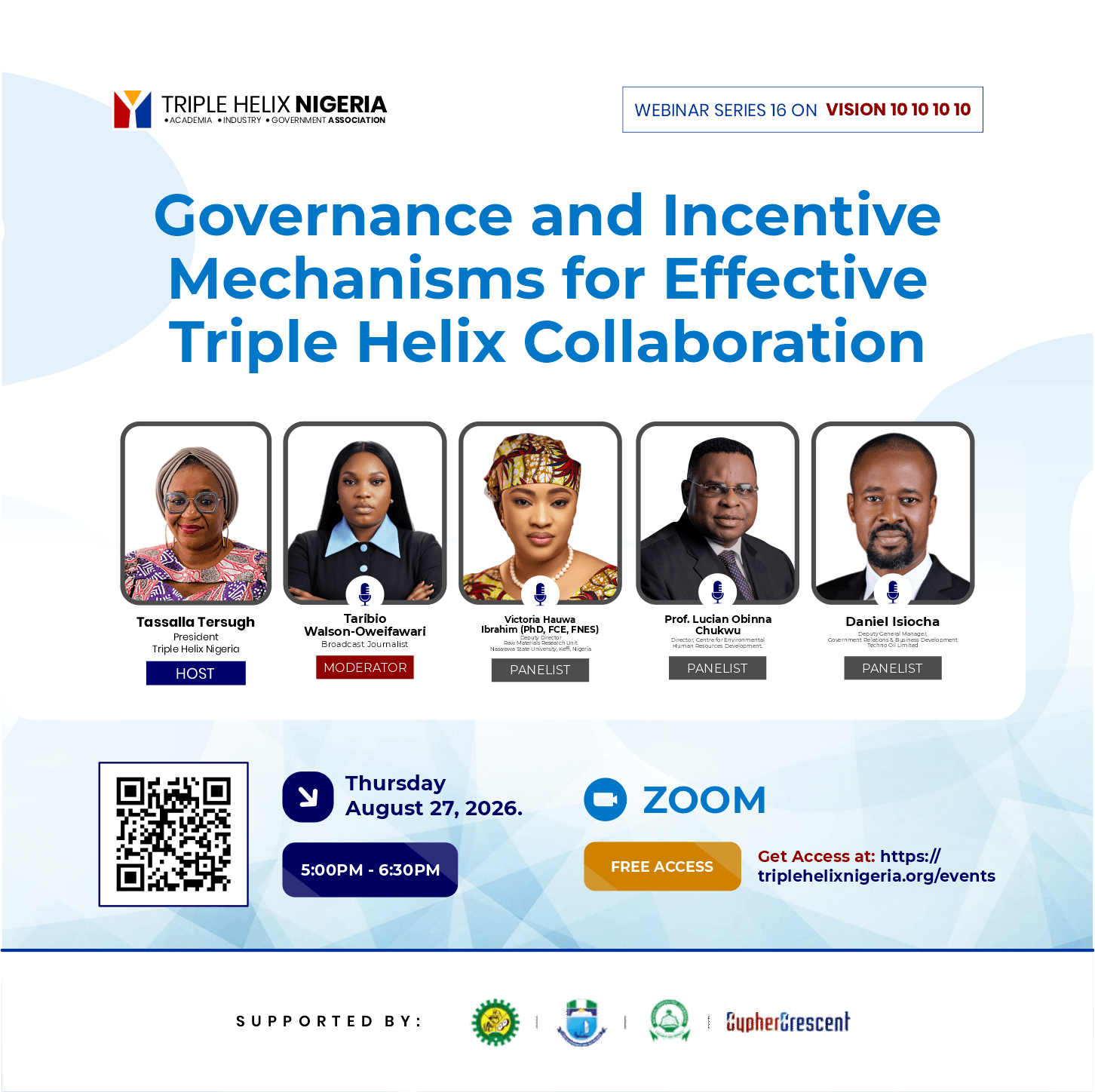 Triple Helix Nigeria Webinar Series 16
